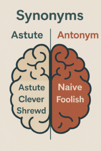 4. Astute Meaning, Usage & Real-Life Examples Explained